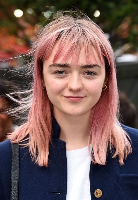 Maisie Williams At Thom Browne The Officepeople Performance