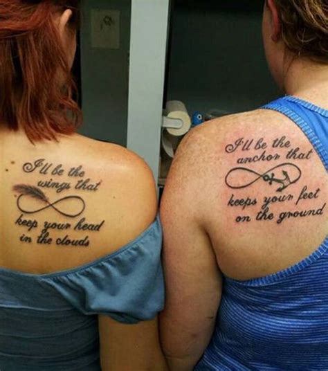 50 Sister Tattoos Ideas Cuded ~ Maybe With Close Friend I Wouldnt
