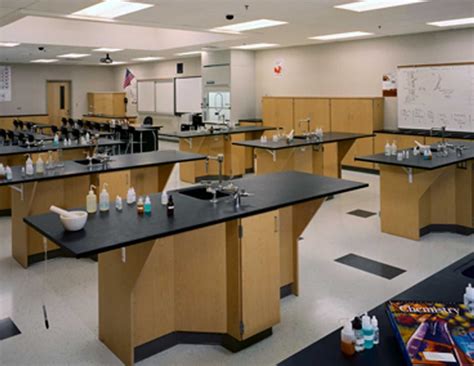 Laboratory Design Science Lab High School Science Classroom