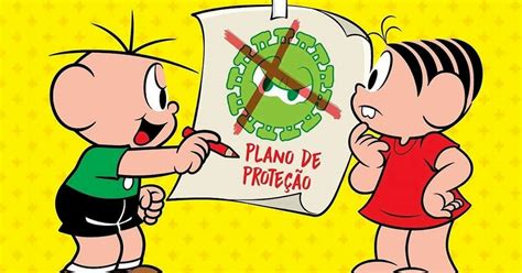 Exposição com a Turma da Mônica promove prevenção ao Covid 19