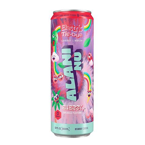 Alani Nu Electric Tie Dye Cherry Limeade Energy Drink Shop Sports