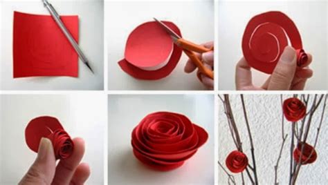 Baru 35 Cara Membuat Bunga Dari Kertas Bekas