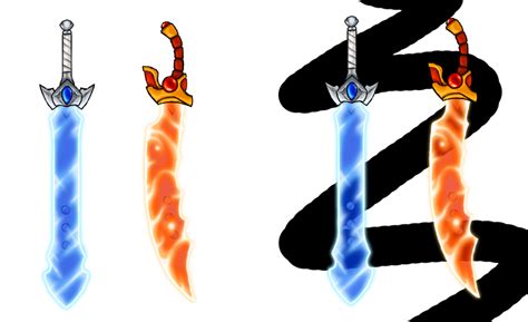 Elemental Blades By Redchan On Deviantart