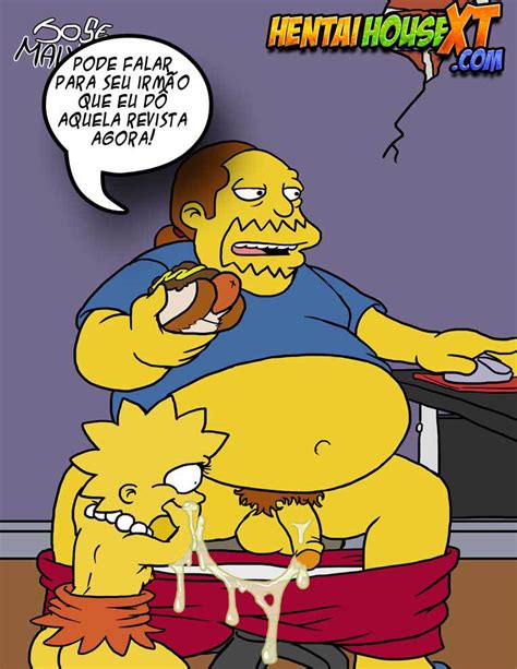 Família Simpsons realizando muitas orgias HQ Hentai