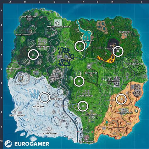 The plot and the goal of each game are exactly the same: Fortnite Sky Platform locations: Where to find all 7 Sky ...