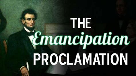 The Emancipation Proclamation Ppt