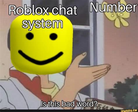 Roblox Chat Roblox Memes Funny Memes Roblox Funny
