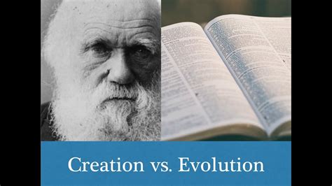 Creation Vs Evolution Studies Youtube