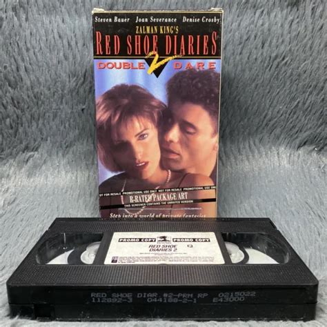 Red Shoe Diaries Double Dare Vhs Tape Unrated Erotic Mystery Thriller Promo Picclick