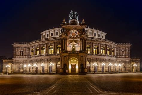 Semper Opera House Dresden Germany Architecture Revived