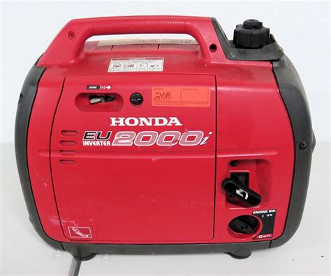Honda Eu 2000i Portable Generator Dc 12v Inverter Ac Out 120v