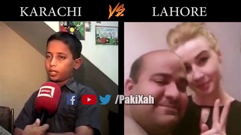 karachi vs lahore in memes pakixah youtube