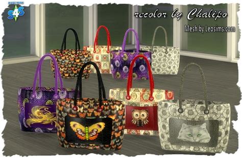 Deco Shopping Bag By Chalipo At All 4 Sims With Images Bags Sims