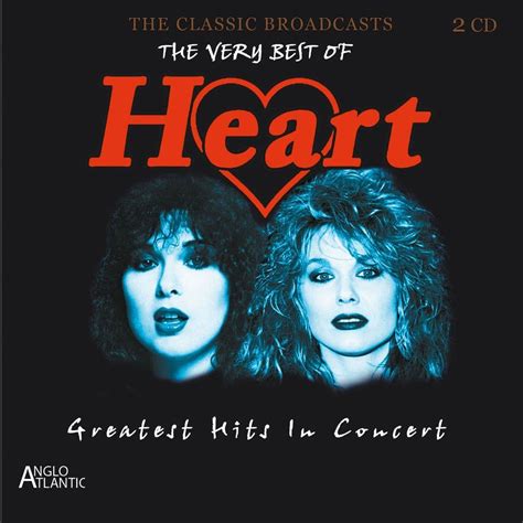 Heart Greatest Hits In Concert The Halcyon Years 1978 89 2cd