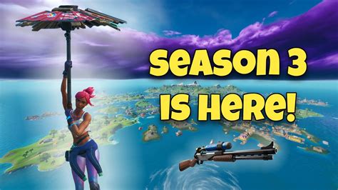 This is the sunni view. SEASON 3 IS HERE! A SHARK TRIED TO EAT ME :'( //Fortnite ...