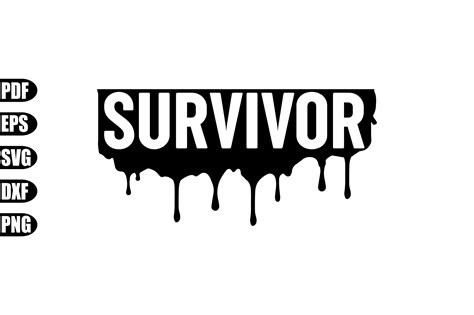Survivor Svg Gráfico Por Creativekhadiza124 · Creative Fabrica