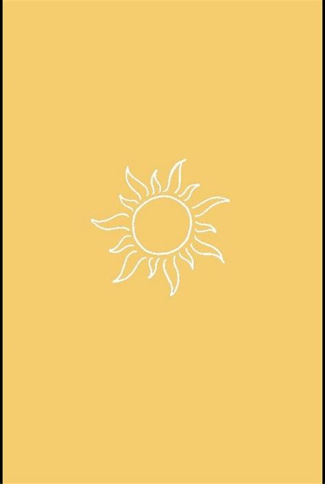 Sunshine Iphone Wallpaper Yellow Yellow Aesthetic Pastel Yellow