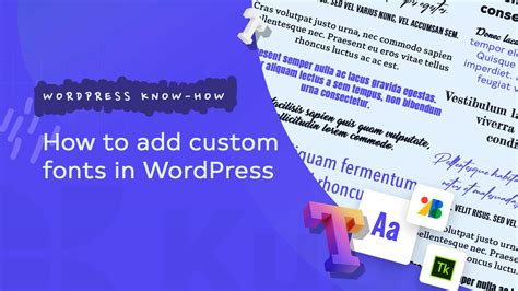 How To Add Custom Fonts To Wordpress Kubiobuilder