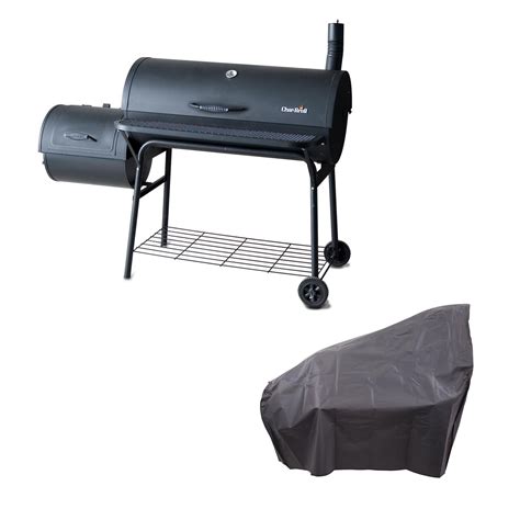 Char Broil American Gourmet 1280 Offset Charcoal Smoker Grill W Cover