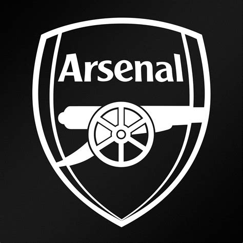Arsenal Fc Logo Vinyl Decal Sticker Sketsa