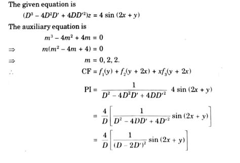 Btech Unit 01 Partial Differential Unit Equations In Math 4 Aktu