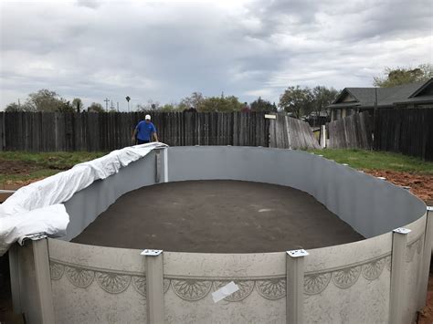 18x33 Above Ground Pool Installation In Lincoln Ca — Above The Rest