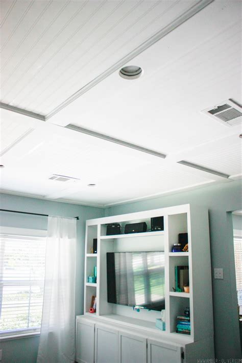 Right at the entrance of my home, we have an open space intended to. One Room Challenge: Week 5 - DIY Ceiling Makeover