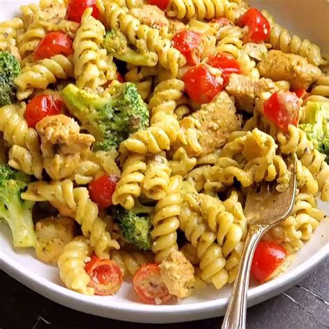 Instant Pot Pesto Chicken Pasta Au