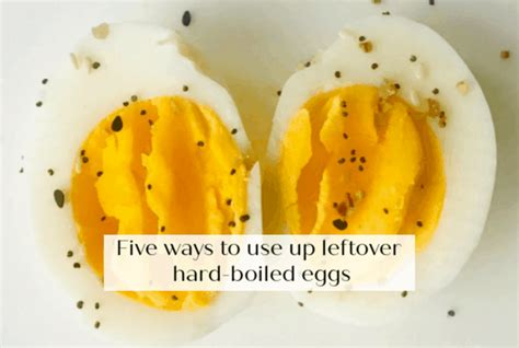 Five Ways To Use Up Leftover Hard Boiled Eggs The Diary Of A