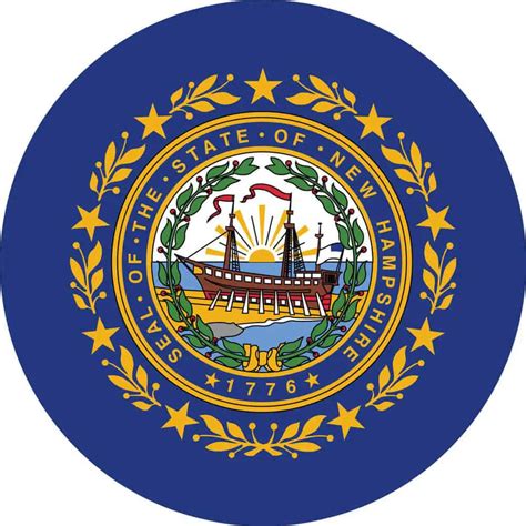 New Hampshire State Flag Here In New Hampshire