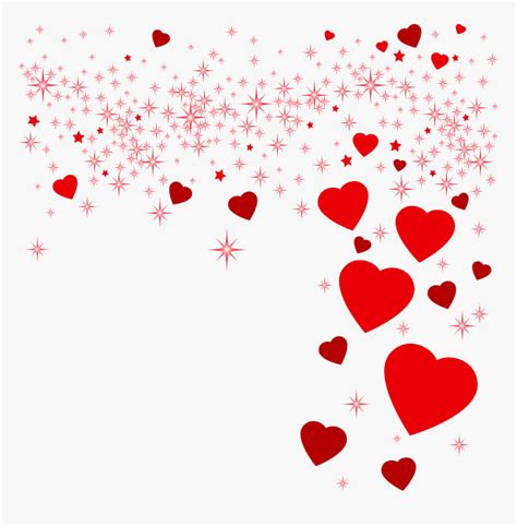 Heart Valentines Day Clip Art Floating Love Hearts Png Transparent