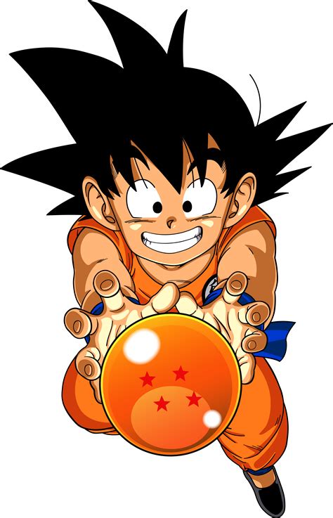 4 dragon ball illustration, goku dragon ball z: Dragon Ball Z Goku PNG Transparent Image | PNG Arts