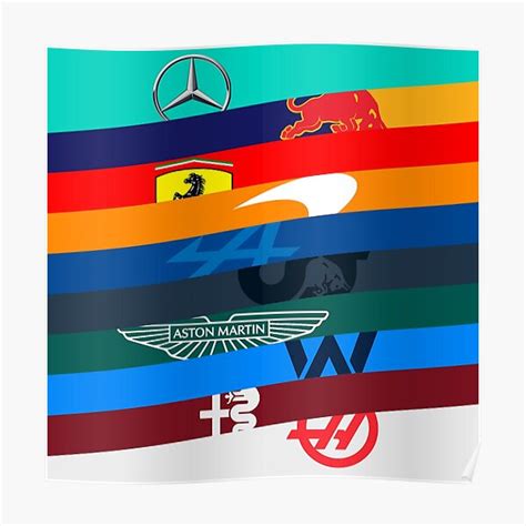 F1 2022 Grid Liveries Formula One V2 Poster For Sale By F1rb