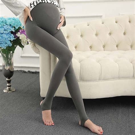New Maternity Leggings Pants Pregnant Pantyhose 320d High Waist