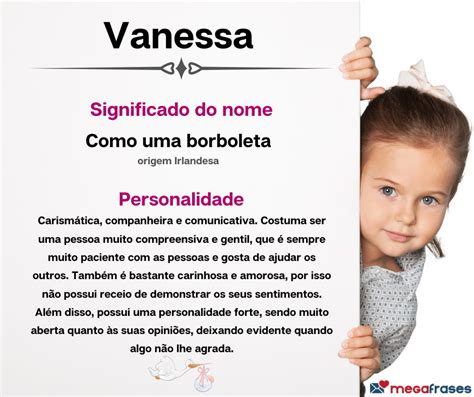 Significado Do Nome Vanessa Curiosidades Mensagens