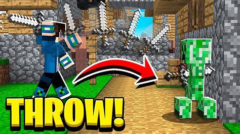 Browse and download minecraft eystreem skins by the planet minecraft community. How to THROW SWORDS in Minecraft PE Tutorial! (NO MODS ...