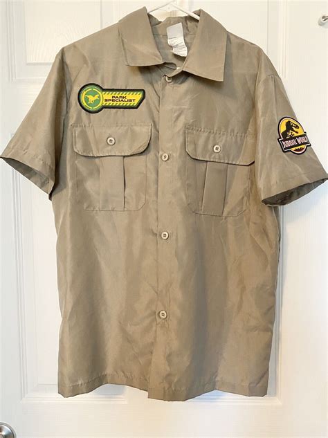 Jurassic World Park Specialist Staff Employee Costume Gem
