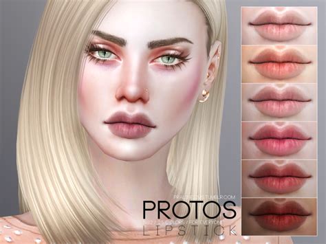 Sims 4 Ccs The Best Realistic Lips By Pralinesims Sims 4 Makeup