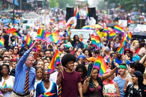 Gay Pride Parade Ny Celebrates Supreme Court Ruling
