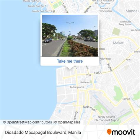 How To Get To Diosdado Macapagal Boulevard In Manila By Bus Or Train