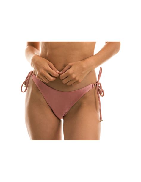 Bas Brésilien Rose Irisé Accessoirisé Bottom Callas Invisible Marque