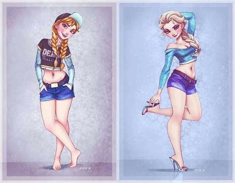 Sexy Anna And Elsa My Frozen Likes Pinterest Sexy Elsa And Anna