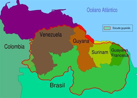 Blog Da Geografia Planalto Das Guianas