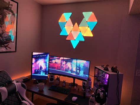 Literally In Love With The New Nanoleaf Shapes Rnanoleaf