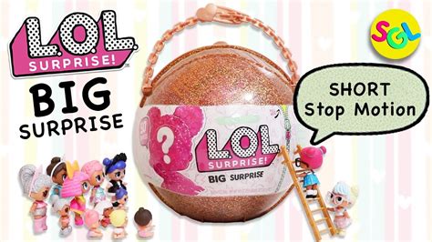 Lol Big Surprise Doll Gold Ball Limited Edition Stop Motion Hottest