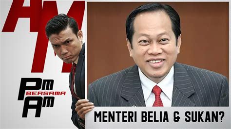 Beliau dilantik sebagai menteri belia dan sukan pada 2 julai 2018, menggantikan khairy jamaluddin yang memegang jawatan tersebut selama tiga tahun. Ahmad Maslan jadi Menteri Belia dan Sukan?? | PM Bersama ...