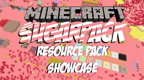 Sugarpack Minecraft Resource Pack Showcase Youtube