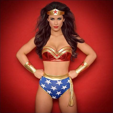Most Sexiest Wonderwoman Costume Wearing Hot Babes Images Goes Viral