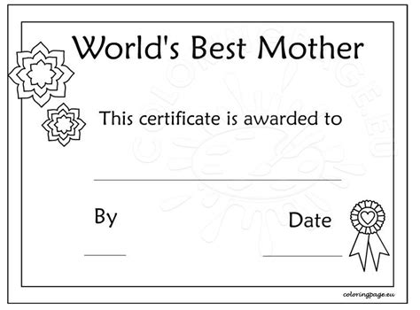 Telling mom how much you love her on mother's day is easy with printable mothers day cards. Mother's Day - Coloring Page