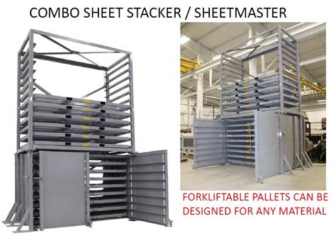 Sheetmaster Metal Sheet Stack Rack Warehouse Rack And Shelf